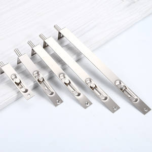 Perangkat keras keamanan baja nirkarat bahan pintu masukkan baut 4/6/8/10/12 inci selot pintu kayu - Product Image 2