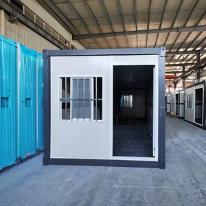 Nhà container <span class=keywords><strong>mini</strong></span> đơn vị mô-đun prefab cho cửa hàng nông thôn có thể gập lại không gian sống di động sẵn sàng làm nhà nhỏ - Product Image 1