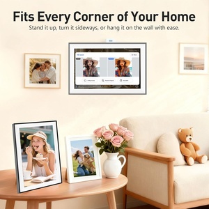 Calendário <span class=keywords><strong>Digital</strong></span> de 10,1 Polegadas - Calendário Eletrônico com Tela Sensível ao Toque Full HD IPS, Planejador Familiar, Quadro de Tarefas para Agendas Familiares - Product Image 4