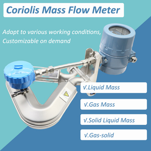 Bảo trì miễn phí densitometer coriolis lưu lượng kế Độ chính xác cao nhất ± 0.1% lỏng/khí coriolis lưu lượng kế - Product Image 3