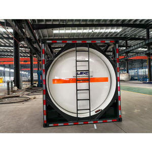 20m3 20000L Líquido químico <span class=keywords><strong>Contenedor</strong></span> de tanque ISO 20ft 316 <span class=keywords><strong>Contenedor</strong></span> de tanque de acero inoxidable para ácido concentrado H2SO4 - Product Image 5