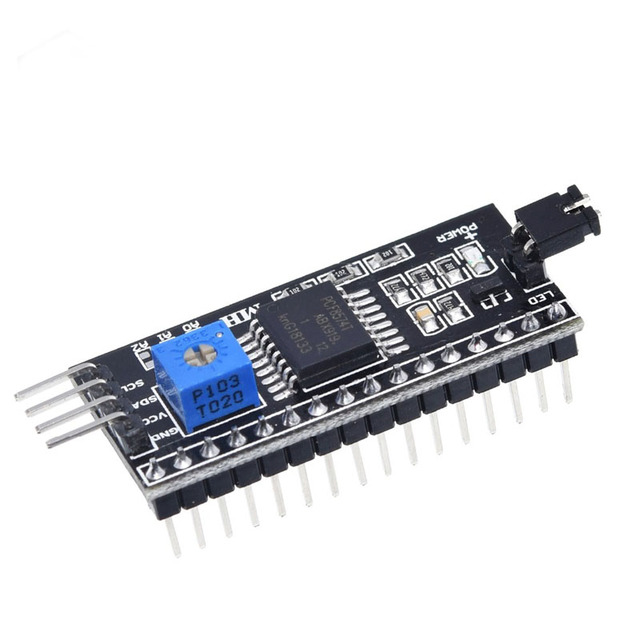 IIC I2C TWI SPI Serial Interface Board Port 1602 2004 LCD LCD1602 Adapter Plate LCD Adapter Converter Module PCF8574