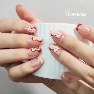 Fabricant en vrac écologique court carré presse sur les <span class=keywords><strong>ongles</strong></span> nude <span class=keywords><strong>faux</strong></span> bâton sur les <span class=keywords><strong>ongles</strong></span> à faire à la maison durable tourbillon <span class=keywords><strong>faux</strong></span> <span class=keywords><strong>ongles</strong></span> - Product Image 2
