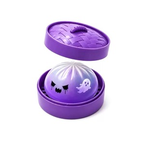 Giocattolo Squishy a Forma di Raviolo per Halloween, Panino al Vapore in Cristallo, Regalo Originale per Feste e Relax sul Desktop - Product Image 3