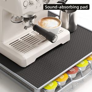 Support de <span class=keywords><strong>capsules</strong></span> de café <span class=keywords><strong>Dolce</strong></span> <span class=keywords><strong>Gusto</strong></span> pour comptoir de bureau avec <span class=keywords><strong>tiroir</strong></span> et étagère de rangement pour dosettes de café - Product Image 3