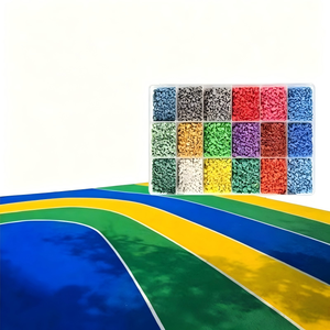 Granulés EPDM flexibles résistants aux intempéries pour les terrains de sport publics, les stades, les écoles et les aires de jeux, pour un revêtement de sécurité. - Product Image 1