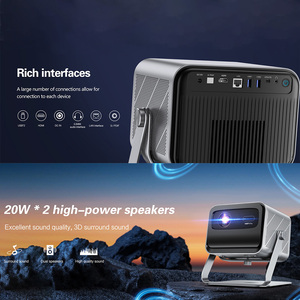 Lonnst X6 Mini Video Chiếu 4K Max Thông Minh Rạp Hát Tại Nhà Với Tự Động Lấy Nét Ống Kính USB & Wifi Kết Nối Đèn LED - Product Image 6