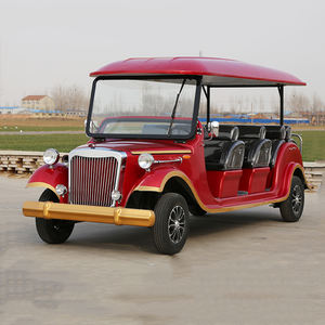 Fabrikanten Passen Nieuwe Nieuwe Energie Zonne-Energie Vierwielige Elektrische Voertuig Retro Classic Classic Car Trolley Aan - Product Image 6