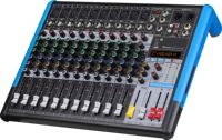 Cartes son avec livraison gratuite, console de mixage sonore portable pour podcasting, entrée d'enregistrement USB, streaming en direct, processeur audio, mixeur