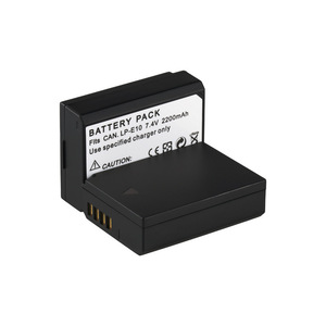 แบตเตอรี่กล้อง LP-E10 2200mAh สำหรับ Canon EOS 1100D 1200D 1300D ได้รับการรับรองมาตรฐาน CE RoHS ขายส่งจำนวนมาก คุณภาพพรีเมียม - Product Image 3