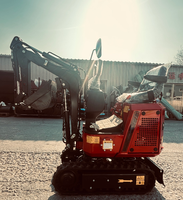 Mini-excavatrice compacte Rhinoceros série XN 660KG XN660 avec certificat CE EPA pour l'entretien des petites exploitations agricoles