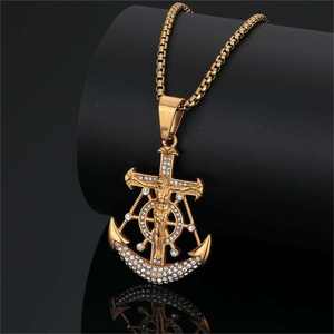 Pendentif Symbole USD Hip Hop 2026 pour Hommes, Plaqué Or 18K, Anti-ternissement, Zircon Sertis, Acier Inoxydable PVD Étanche - Product Image 3