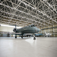 Hangars métalliques préfabriqués pour avions, à grande portée, modernes, à faible coût, galvanisés à chaud, soudés et robustes