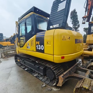 Excavadora pequeña usada de bajo precio y bien mantenida, Komatsu PC130 PC120 PC200, excavadora de segunda mano para ingeniería civil. - Product Image 2