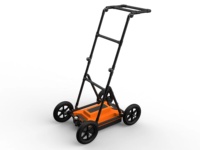 Equipo de Prueba No Destructiva para Ingeniería, Detector de Tuberías Subterráneas con Radar de Penetración Terrestre Serie TPGPR