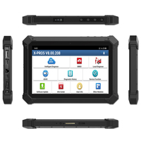 Tableta Industrial Android resistente con pantalla FHD de 10 pulgadas con lector RFID NFC, escáner de código de barras para coche, herramienta de diagnóstico automático, tableta