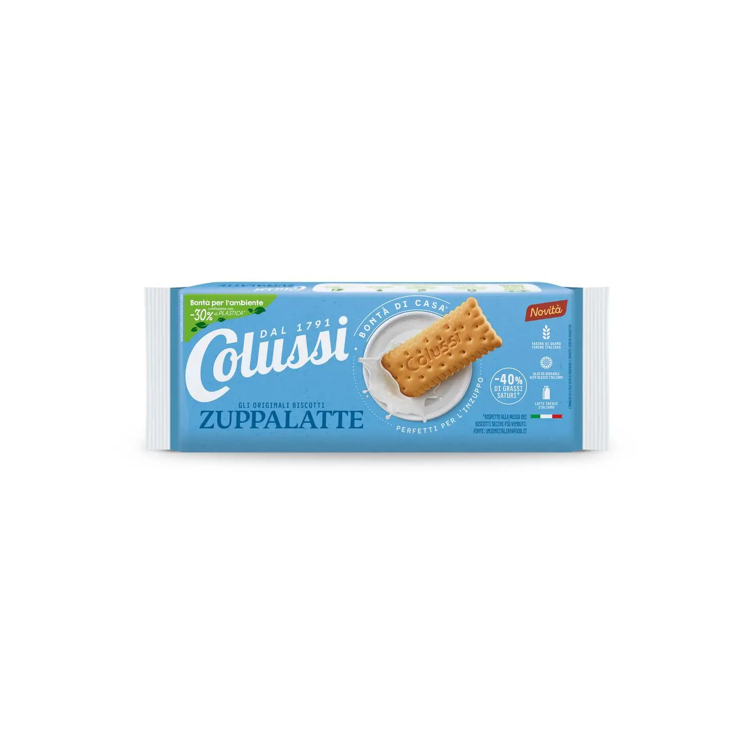 Miglior tuffo nel lusso italiano-COLUSSI Zuppalatte 250G CRT 24pz-biscotti Premium per una pausa perfetta