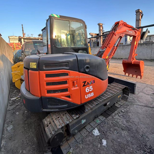 Excavadora Usada Hitachi ZX65 Mini Crawler, Pocas Horas de Uso, 6.5 Toneladas, Original de Japón, en Venta, Disponible en Stock - Product Image 1