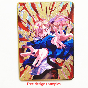 Tarjetas de Juego de Metal Personalizadas de Alta Calidad y Producción Rápida, Tarjetas de Regalo con Diseño de Dibujos Animados, Tarjetas Coleccionables de Metal - Product Image 3