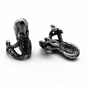 yunnique Octopus <b>Cuff</b> <b>Earrings</b> Stainless Steel Animal Design For Men And Women Fashion Jewelry - Product Image 2