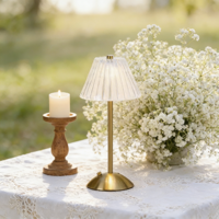 Lampe de bureau LED moderne sans fil Lampe de table LED tactile rechargeable de luxe pour le salon Veilleuse LED