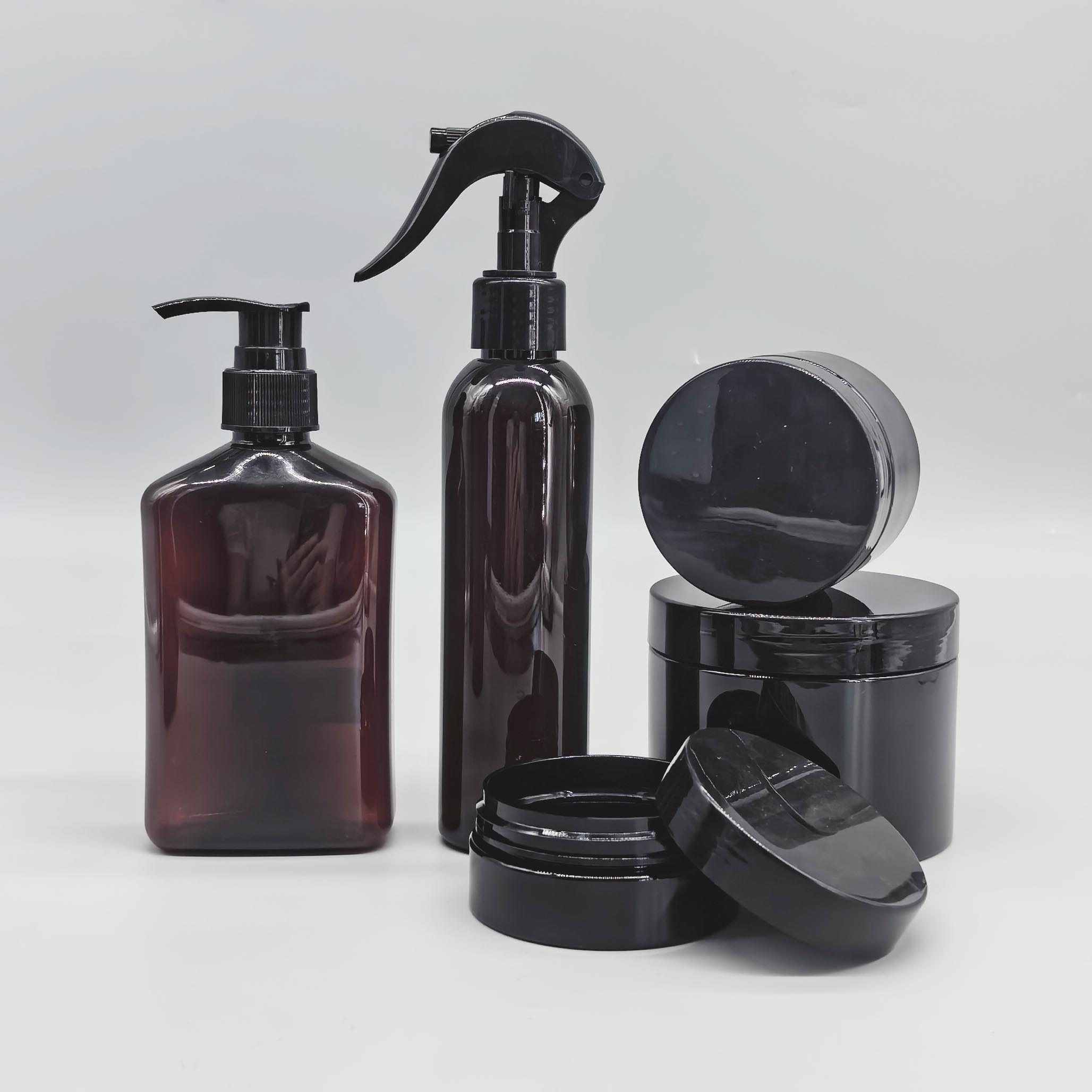 hair product packaging empty