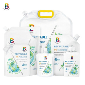 Poche de Recharge Personnalisée pour Savon Liquide 3L, Sac de Lessive avec Bec Verseur, Pochette Doypack à Bec - Product Image 5