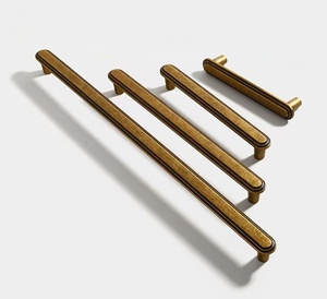 Penjualan Panas Gagang Antik dari Paduan Seng Padat untuk Lemari Dapur Gagang Lemari Perunggu Tarikan Laci Lemari - Product Image 5