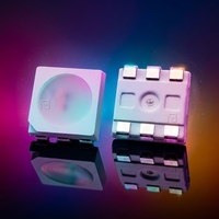 Perles de lampe LED SMD 24V à commande unique RGB NS9810-5050-G001 avec circuit intégré, dimmables, garantie 3 ans