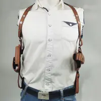 Leder holster für Schultern und Achsel anzüge