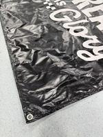 Bâche ultra-résistante pour enroulement de barrière, bannière en PVC sur mesure pour panneau publicitaire