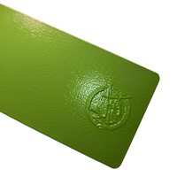 Peinture en poudre polyester Ral6005 Vert Mousse 60% pour clôture de propriété / clôture industrielle