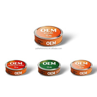 Vente en gros de sachets en plastique PP de 60 ml pour tabac snus, emballage compatible avec Corvus Snus, Pablo & Caffeine Pouch
