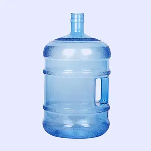 Fornitore della cina 18 litri 19 lt 189l 20 litri 5 galloni policarbonato tamburo di stoccaggio dell'acqua in plastica