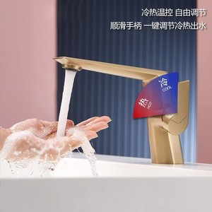 Grifo Termostático de Latón Sólido para Lavabo, Monomando Antiescaldaduras con Ahorro de Agua, Montaje en Cubierta, Certificación CE, 5 Años de Garantía para Hoteles y Comercios - Product Image 3