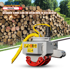 Sierra de Garra XUVOL de 50W, Accesorio de Sierra de Garra Hidráulica Rotatoria para Excavadoras de 1.5 a 3 Toneladas - Product Image 1