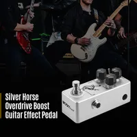MOSKY Klon Centaur Métal Audio Stage Gear Overdrive/Boost Volume Reverb Basse Guitare Pédale Cheval Effet Audio Vidéo Accessoire