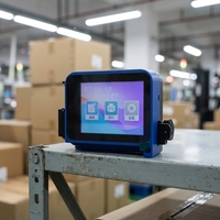 Imprimante à jet d'encre portable, mini-appareil de codage pour la date d'expiration, le code de lot, le code QR, le logo, le texte, l'impression d'emballages industriels