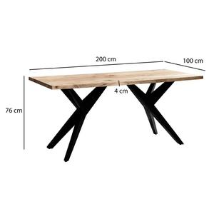 Mesa de Comedor de Madera Maciza Premium para Comedor, Cocina, Restaurante, Muebles Modernos de Madera con Acabado Natural - Product Image 3