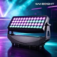 Projecteur extérieur IP65 à 48 LED haute efficacité avec lentille acrylique, fonctionnement sans scintillement pour la télévision et le cinéma