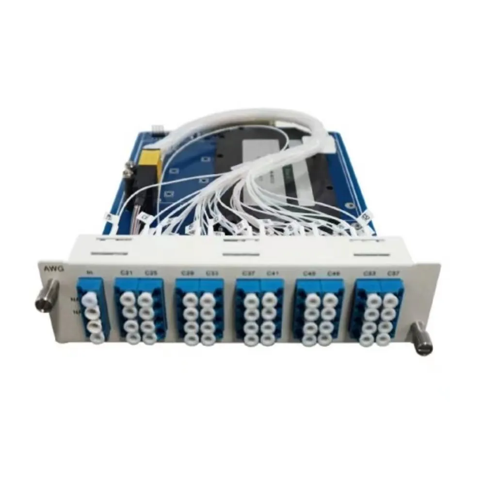 Equipo de fibra óptica 1U 2U 5U Plataforma de transporte DWDM CWDM OTN con tarjetas configurables EDFA AWG HUB