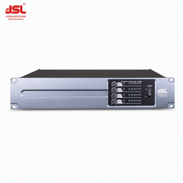 4 Channel Class D Power Amplifier 4x600W 4x900W 2x1800W 2U Pro Audio Amp Damping 1000 SNR 109dB for Live Sound