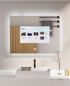 Gương phòng tắm thông minh chống nước 21.5 inch tích hợp màn hình cảm ứng, đèn LED 3 màu có thể điều chỉnh, dự báo thời tiết và theo dõi sức khỏe - Product Image 3