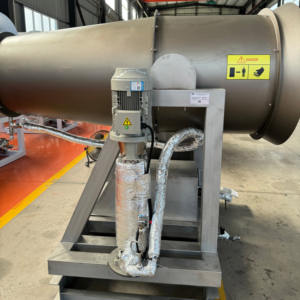 60 mステンレス鋼リモートコントロールフォグキャノンマシン防塵高効率水フォグキャノンテクノロジー - Product Image 6