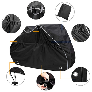 Couverture de vélo de transport de voyage résistante à la déchirure couverture de vélo vélo couvert étanche vélo - Product Image 3