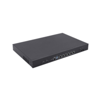 Routeur de sécurité réseau 6LAN, Mini PC industriel 1U I3 4100M, PC hôte SFP 82599, Pare-feu, Serveur domestique Z87 Linux