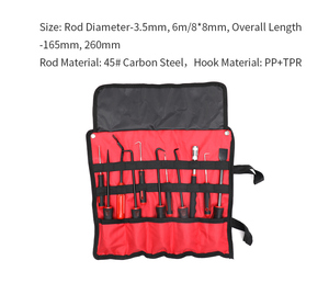 11 Pcs Pick and Hook Set Mechanic Automotive <strong>Tool</strong> Kit <strong>for</strong> Car Oil Seal O-Ring Gasket Remover and Scraper - Product Image 3