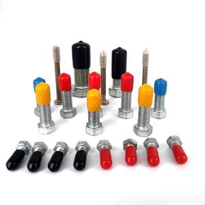 Service de découpe personnalisé en usine – Embouts de protection en caoutchouc <span class=keywords><strong>PVC</strong></span> de haute qualité pour tubes – Plusieurs couleurs - Product Image 1