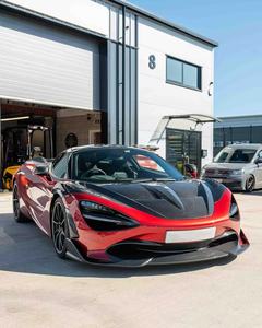Capot en fibre de carbone pour McLaren 720s, capot en fibre de carbone de style CT 720s, <span class=keywords><strong>plaque</strong></span> de protection de capot - Product Image 4