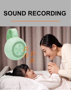 Máquina de Sonido de <span class=keywords><strong>Ruido</strong></span> <span class=keywords><strong>Blanco</strong></span> para Bebés, Calmante Portátil para Dormir para Niños, Elementos Esenciales para Recién Nacidos para Cuna, Regalo para Bebés, FM0228B - Product Image 2